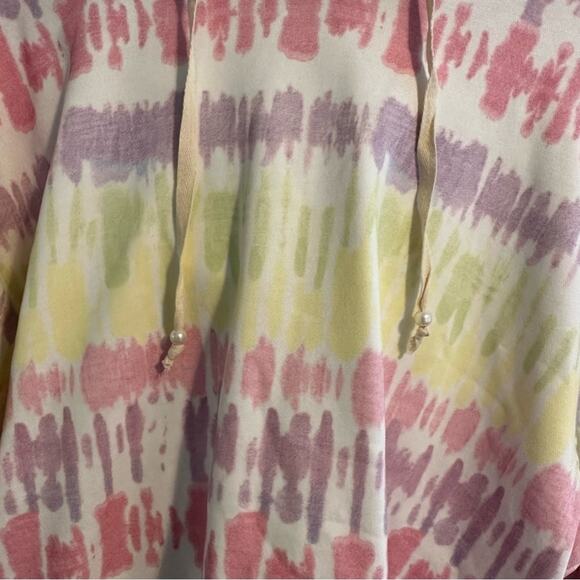 NWT Olivia Rubin Tie Dye Pearl Cotton Cotton Hoodie Small - Picture 10 of 12